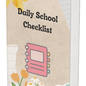 Blank Checklist Schedule – Your Ultimate Daily Productivity Companion!
