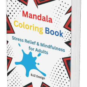 Mandala Coloring Book – A Creative Escape for Relaxation & Mindfulness